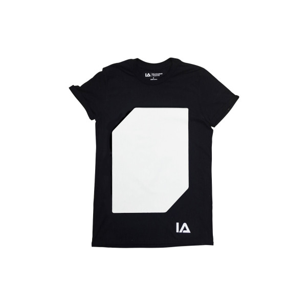 Interactive Glow T-Shirt incl. Keyring Black, M 