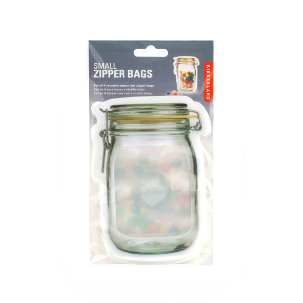 Zip Bags Small Bag of 4