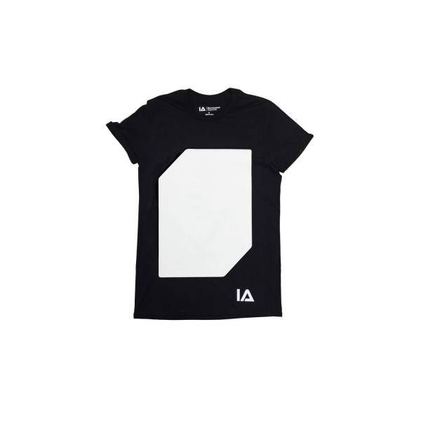 Interactive Glow T-Shirt incl. Keyring Black, S 